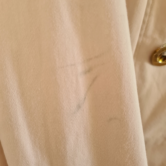 Forever New Beige Trenchcoat Coat Size 12 - Picture 8 of 12